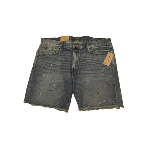 Polo Ralph Lauren Rope Dyed Cutoff Classic Fit Denim Shorts Blue Men’s Size 38